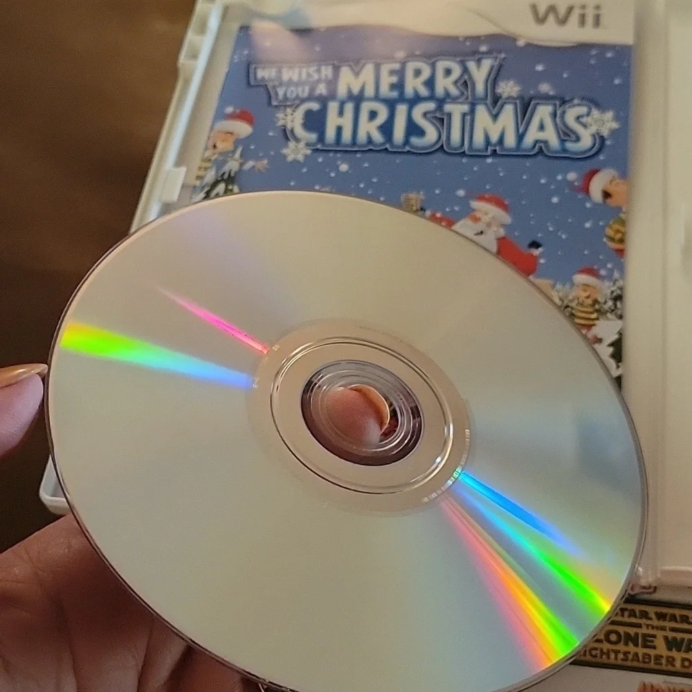 We Wish You A Merry Christmas - Wii Game No Visable Stratches Original Case